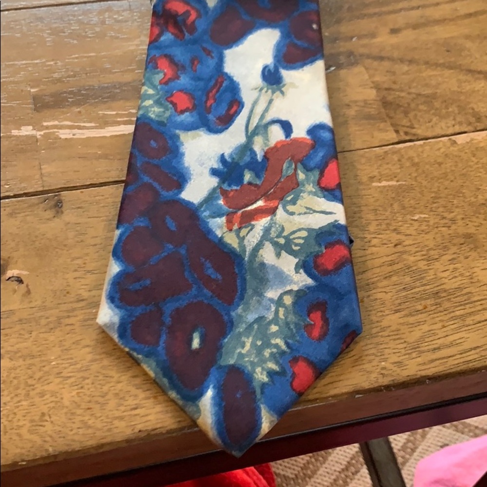 EUC Christian Dior Floral Tie - Picture 2 of 4